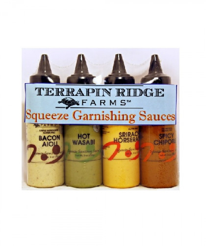 Terrapin Ridge Farms Garnishing Sauce - 4 Pack Gift Set