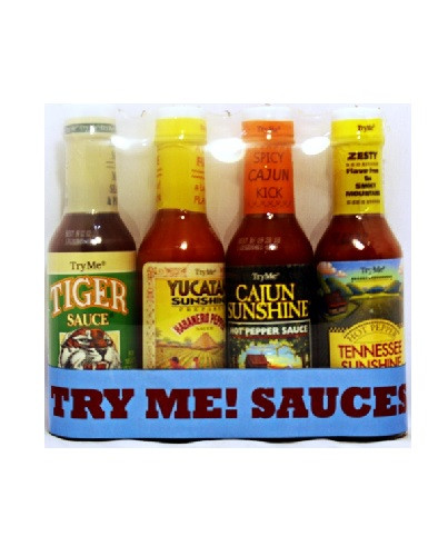 Try Me! Sauces - 4 Pack Gift Set