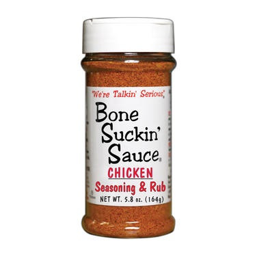 Bone Suckin' Sauce Chicken Seasoning & Rub - 5.8 ounce shaker