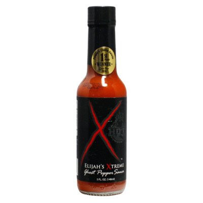 Elijah's Xtreme Ghost Pepper Sauce - 5 Ounce Bottle