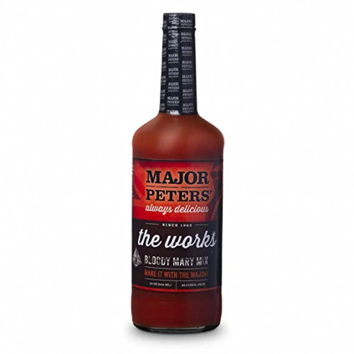Major Peters The Works Bloody Mary Mix - 32 Ounce Bottle