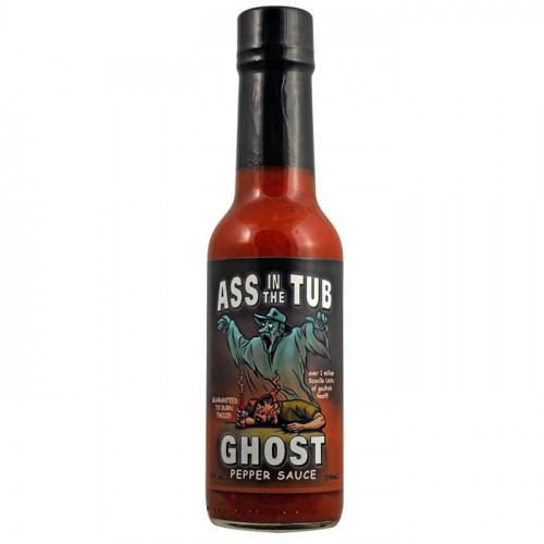 Ass In The Tub Ghost Pepper Sauce - 5 Ounce Bottle