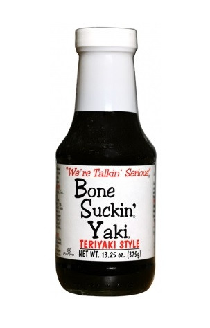 Bone Suckin Yaki Teriyaki Style Sauce  13.25 ounce bottle