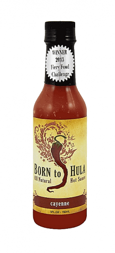 Born To Hula Cayenne Hot Sauce - 5 Ounce Bottle
