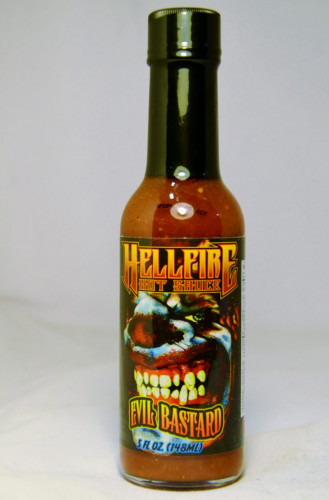 Hellfire Evil Bastard Hot Sauce - 5 Ounce Bottle