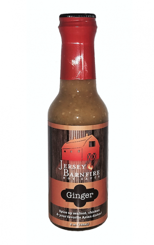 Jersey Barnfire Ginger Hot Sauce - 5 ounce bottle