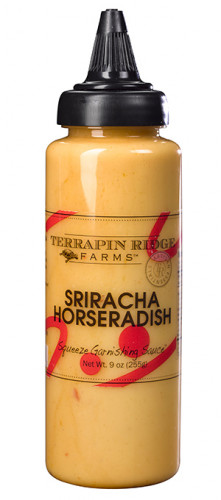 Terrapin Ridge Farms Sriracha Horseradish Squeeze Garnishing Sauce  9 ounce bottle