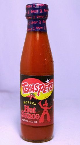Texas Pete Hotter Hot Sauce - 6 ounce bottle