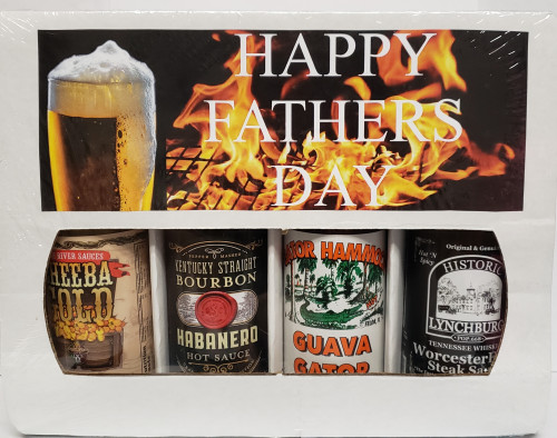 Happy Fathers Day- 4 Pack Gift Box