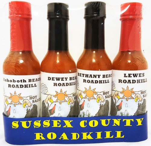 Sussex County Roadkill - 4 Pack Gift Set