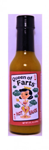 Queen Of Farts Hot Sauce - 5 ounce bottle