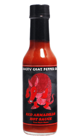 Angry Goat Pepper Co. Red Armadillo Hot Sauce - 5 Ounce Bottle