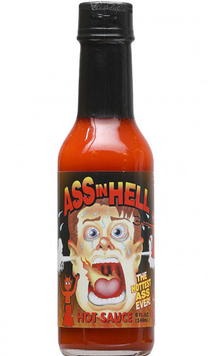 Ass In Hell (The Hottest Ass Ever) Hot Sauce - 5 Ounce Bottle