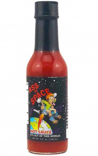 Ass In Space (It's Out Of This World) Hot Sauce -5 Ounce Bottle