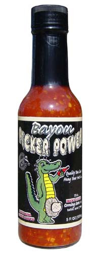 Bayou Pecker Power Louisiana Pepper Sauce - 5 Ounce Bottle
