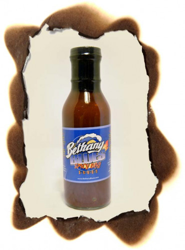 Bethany Blues Spicy BBQ Sauce - 14.5 ounce bottle