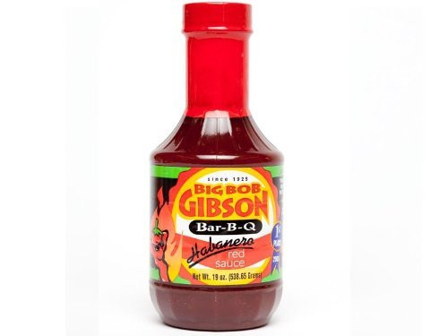 Big Bob Gibson - Habañero Red Sauce - 19 ounce bottle