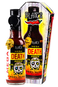 Blair's Mega Death Sauce With Coffin - 5 Ounce Bottle