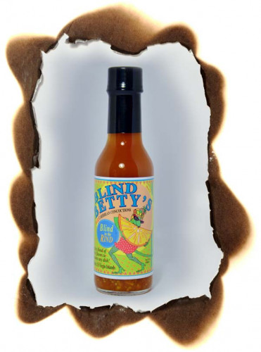 Blind Betty's Blind In The Rind Hot Sauce - 5 Ounce Bottle