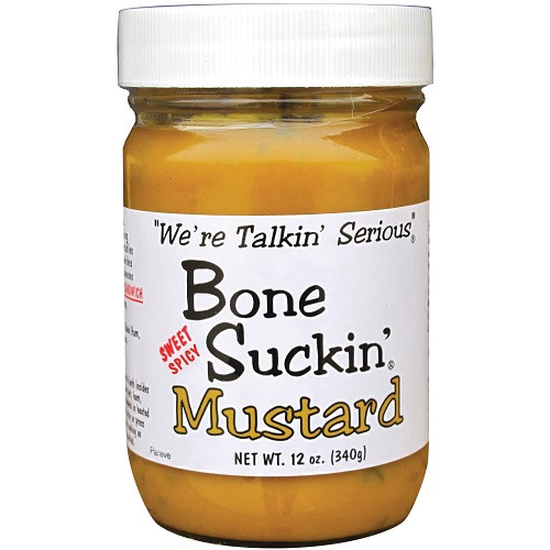 Bone Suckin’ Sweet Spicy Mustard - 12 ounce jar
