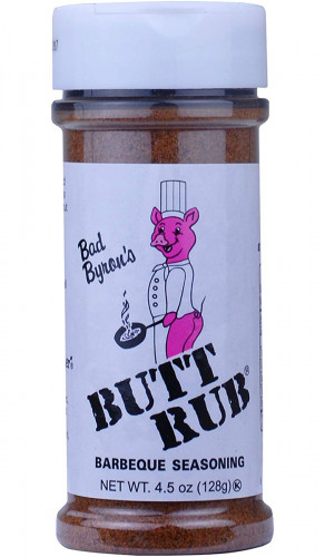 Bad Byrons Butt Rub Barbeque Seasoning - 4.5 ounce shaker