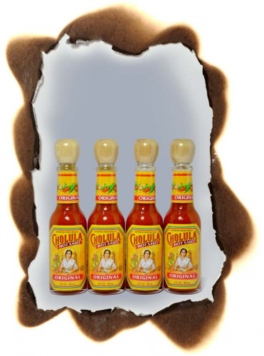 Cholula Original Hot Sauce With The Wooden Stopper Top - 4 Pack Mini's - 2 ounce bottles
