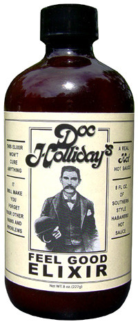 Doc Holliday's Feel Good Elixir Hot Sauce - 8 Ounce Bottle