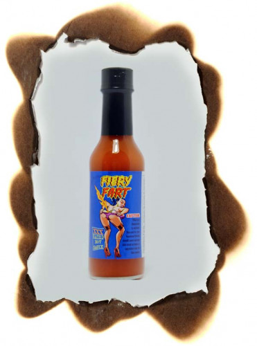 Fiery Fart XXX Rated Hot Sauce - 5 Ounce Bottle