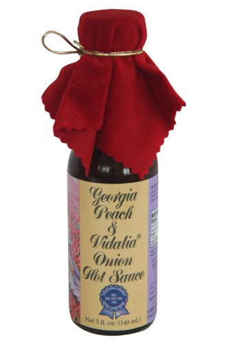 Georgia Peach & Vidalia Onion Hot Sauce-5 ounce bottle