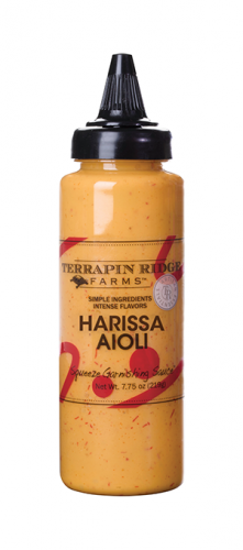 Terrapin Ridge Farms Harissa Aioli Garnishing Sauce- 8.25  ounce bottle