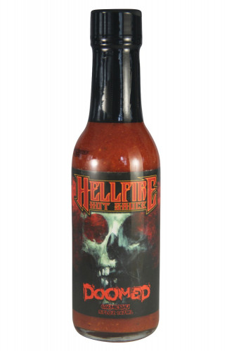 Hellfire Doomed Hot Sauce- 5 Ounce Bottle