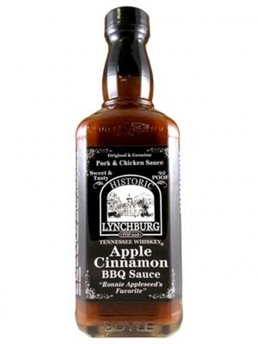 Lynchburg Tennessee Whiskey Apple Cinnamon BBQ Sauce - 16 ounce bottle