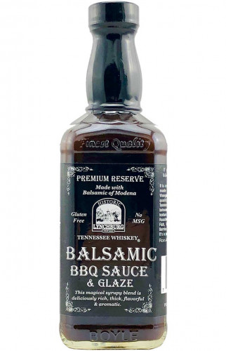 Lynchburg Tennessee Whiskey Balsamic BBQ Sauce & Glaze - 16 ounce bottle