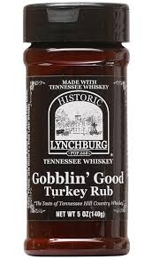 Lynchburg Tennessee Gobblin' Good Turkey Rub - 5.5 ounce shaker