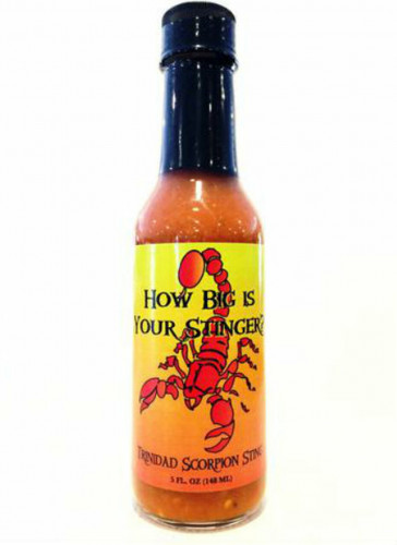 How Big Is Your Stinger Trinidad Scorpion Sting - 5 Ounce Bottle