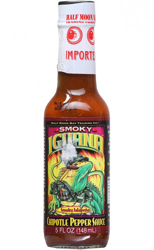 Iguana Smoky Jalepeño Chipotle Pepper Sauce - 5 Ounce Bottle