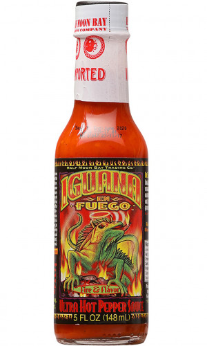 Iguana En Fuego - Ultra Hot Pepper Sauce - 5 Ounce Bottle