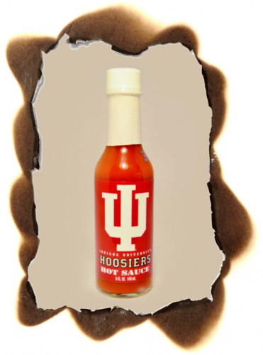 NCAA Colleges - Indiana HOOSIERS Hot Sauce - 5 ounce bottle