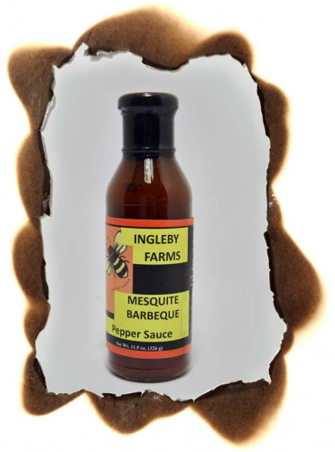 Ingleby Farms Mesquite Barbeque Pepper Sauce - 11.5 Ounce Bottle