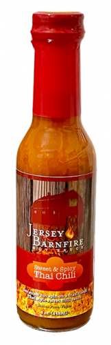 Jersey Barnfire Sweet & Spicy Thai Chili Hot Sauce - 5 Ounce Bottle