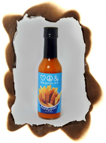 Love, Peace And French Fry Grease - 5 ounce bottle