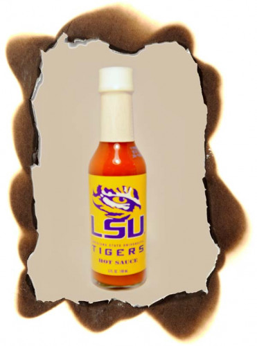NCAA Colleges - LSU TIGERS Hot Sauce - 5 ounce bottle