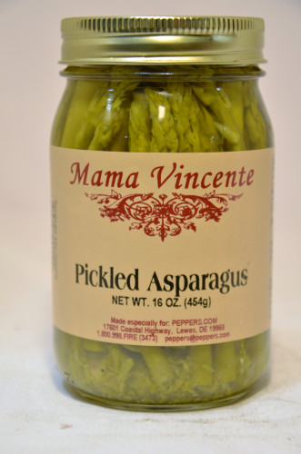 Mama Vincente Pickled Asparagus-16 Ounce Jar