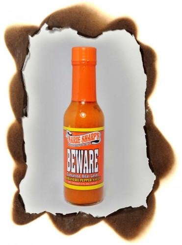 Marie Sharp's Beware Comatose Heat Level Habanero Pepper Sauce - 5 ounce bottle