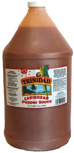 Trinidad Caribbean Pepper Sauce Medium- Gallon