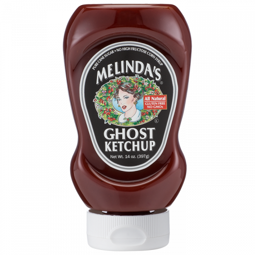 Melinda's Ghost Pepper Naga Jolokia Ketchup - 14 ounce squeeze bottle