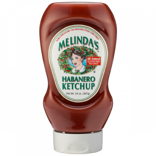 Melinda's Habañero Ketchup Bold & Spicy - 14 ounce squeeze bottle