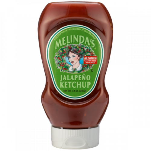 Melinda's Jalapeño Ketchup Tangy & Spicy - 13 ounce squeeze bottle