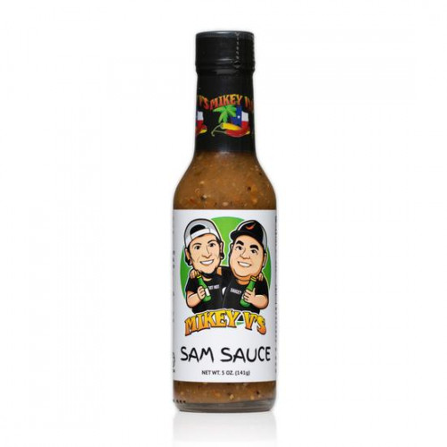 Mikey V's Sam Sauce Hot Sauce- 5 Ounce Bottle
