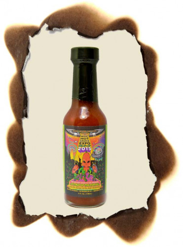 High River Sauces Expo NYC Hot Sauce 2015 (Attack of The Peppers) - 5 Ounce Bottle